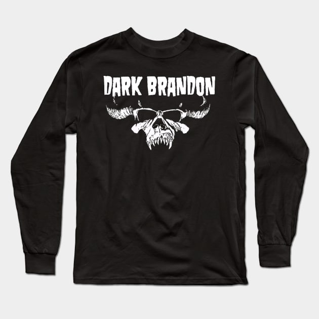 DARK BRANDON X MISFITS MASHUP Long Sleeve T-Shirt by The New Politicals